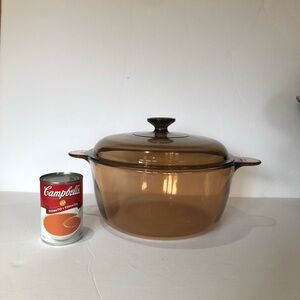Corning VISIONWARE BIG 4.5L Stock Pot Dutch Oven with lid